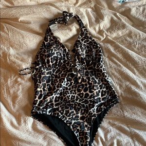One piece cheetah bathing suit (never worn)